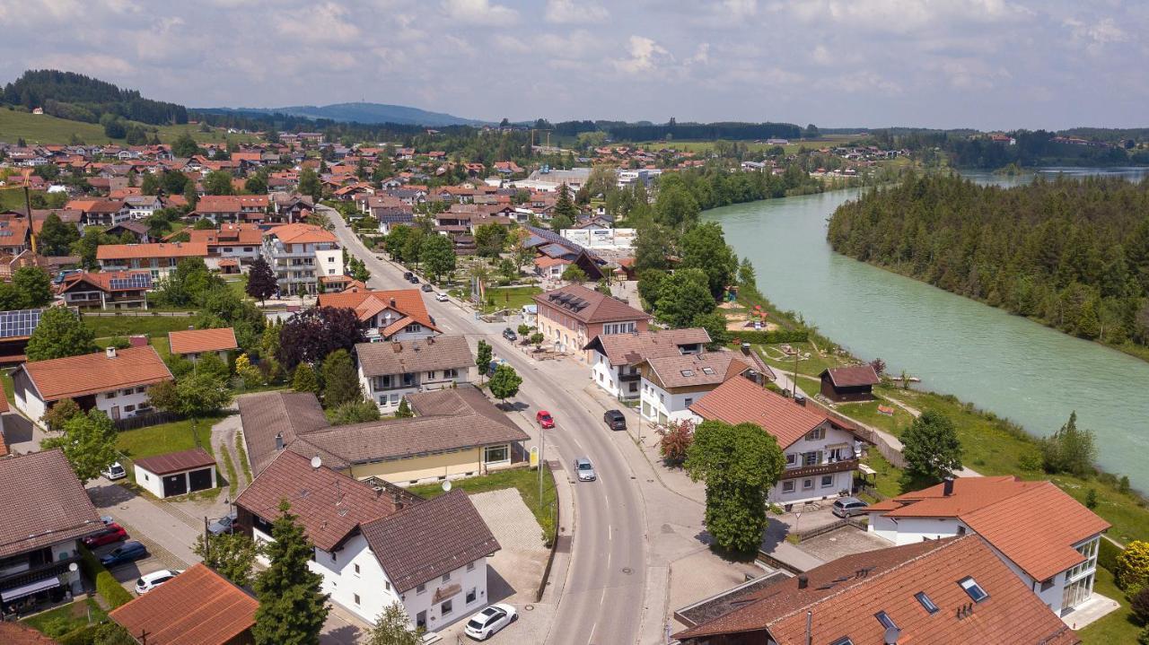 Moderne Praktische Ferienwohnung Am See Fewo3 Lechbruck Dış mekan fotoğraf